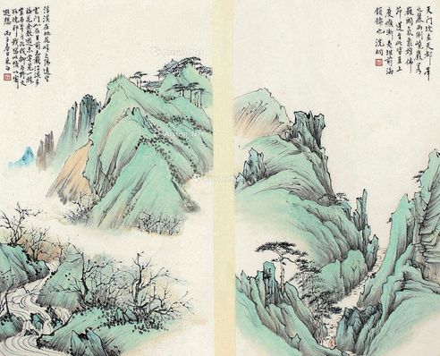 汪采白 山水