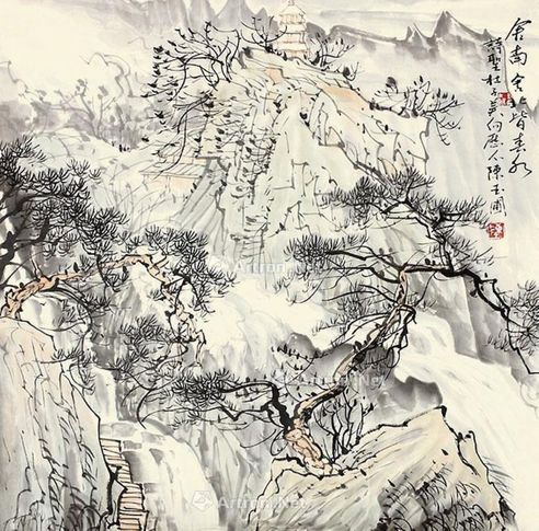 陈玉圃 山水