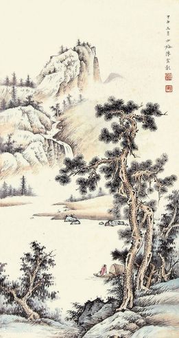 陈少梅 山水