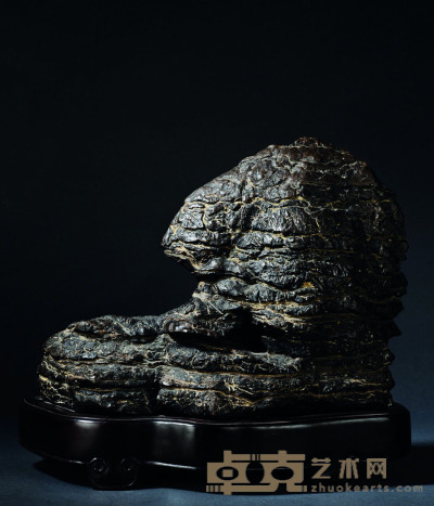 清 “团璞”灵璧石 H.37cm