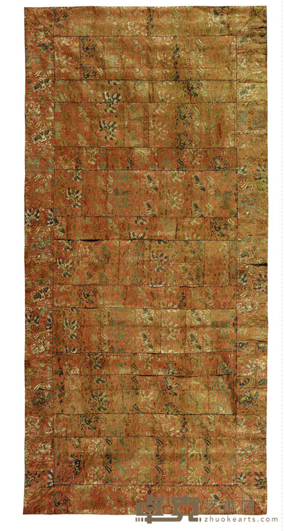 明 云锦扁金袈裟 80×182cm