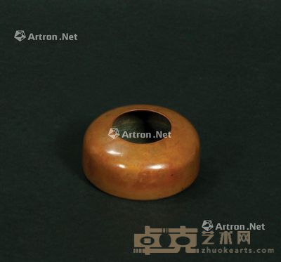 铜笔洗 直径7cm；高3cm；重130g