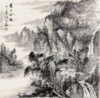 邵强 山水