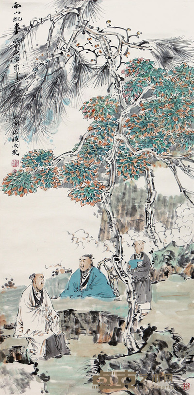 张积成 人物 108×53 cm　约5.1 平尺