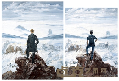 李 青 雾海 200×158cm / 94.5×74.5cm