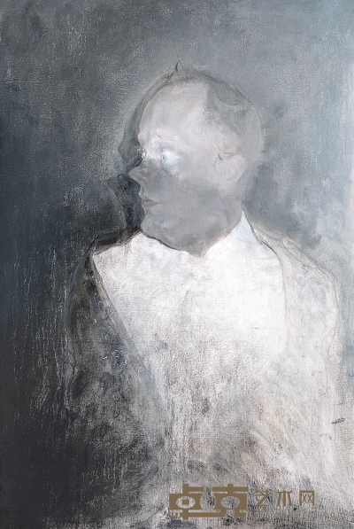 毛 焰 肖像——托马斯 110×75cm