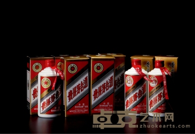 1989-1992年五星牌、飞天牌贵州茅台酒 数量：8瓶