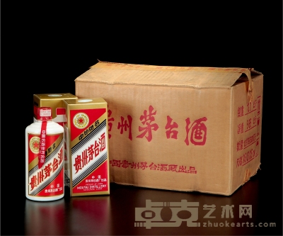 1999年五星牌贵州茅台酒（原箱） 数量：12瓶