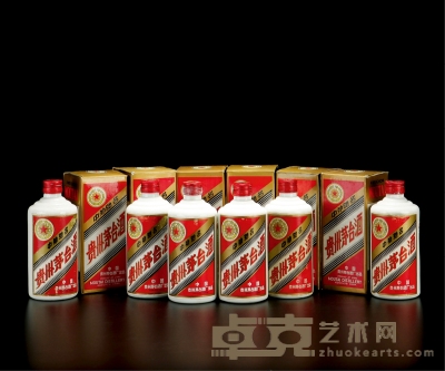 1992年五星牌贵州茅台酒 数量：6瓶