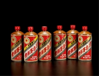 1984-1986年五星牌贵州茅台酒（酱釉瓶）