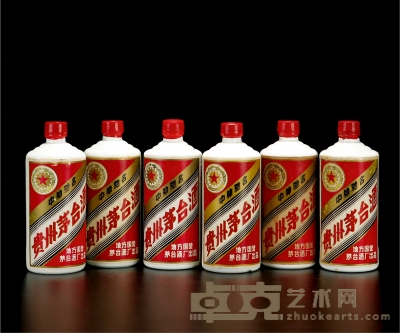 1983年五星牌贵州茅台酒（地方国营） 数量：6瓶