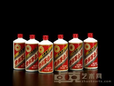 1979-1982年五星牌贵州茅台酒（三大革命） 数量：6瓶