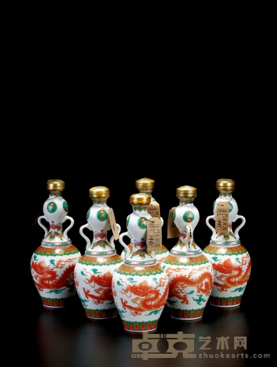 中华民国80年金门高粱春节纪念酒（公元1991年） 数量：6瓶