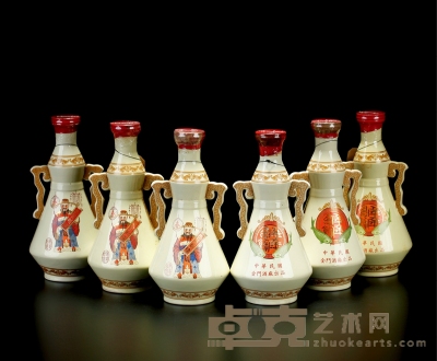 中华民国72年金门高粱春节纪念酒（公元1983年） 数量：6瓶