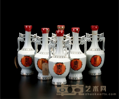 中华民国70年金门高粱双十节庆纪念酒（公元1981年） 数量：6瓶