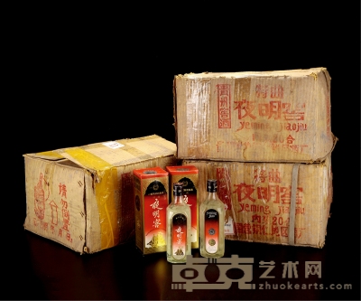1992年夜明窖（三原箱） 数量：60瓶