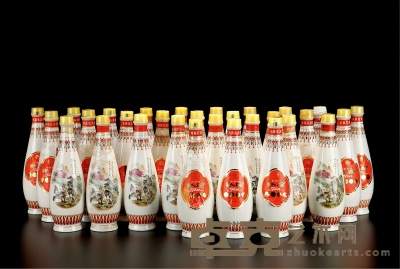 1980-1990年瓷瓶汾酒 数量：30瓶