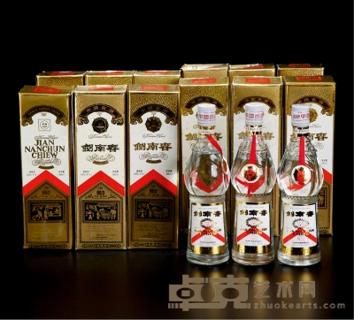 1991-1994年剑南春 数量：12瓶