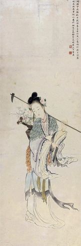 徐宝篆 仕女