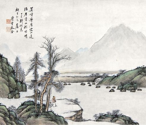 秦淦 山水