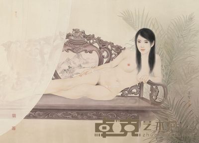 崔景哲 人物 115×74cm