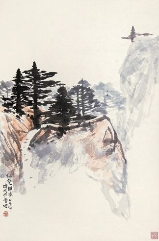 李琼久 山水