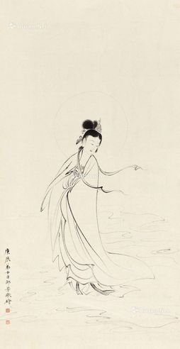 邵芳 观音像