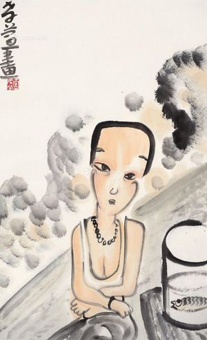 李孝萱 沉思