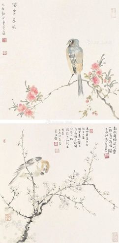 李孝萱 花鸟