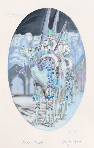 祝铮鸣 蓝色驼队