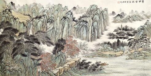 徐建明 山水