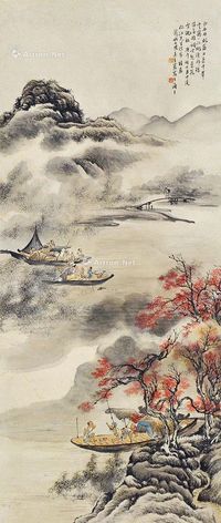 吴青霞 山水