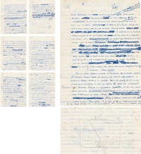 前委内瑞拉总统  查韦斯 日记原稿