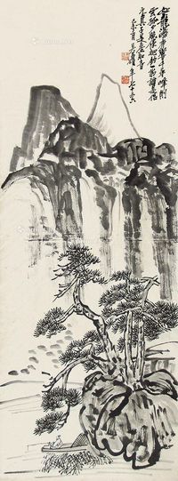 吴昌硕 山水