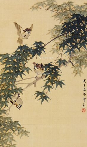 陈之佛 花鸟