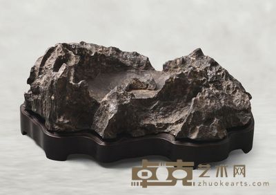 现代 英石砚山 长53cm