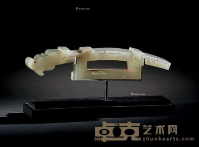 清 玉剑隔 长12.5cm