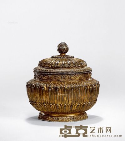 18世纪 银盒 高13.5cm