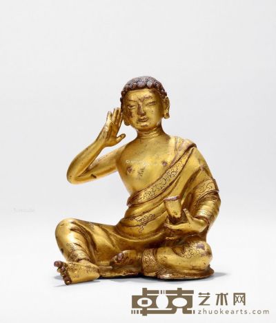 16世纪 热琼巴·多杰札巴 高13cm