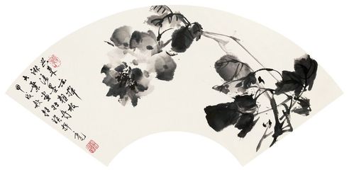 刘继瑛 墨牡丹