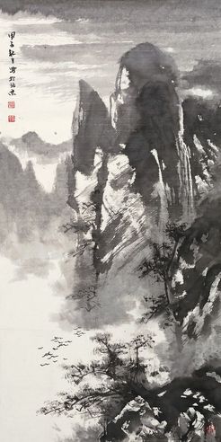 崔森茂 苍山暮色