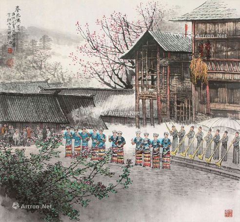 李刚 春色满园