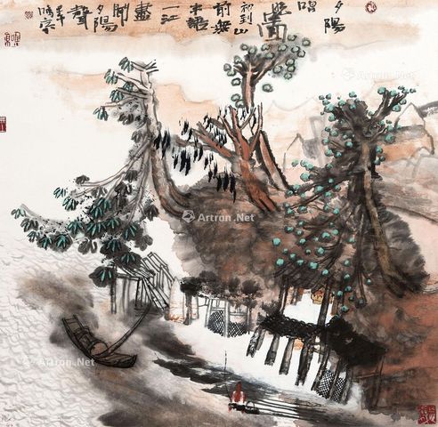 姚鸣京夕阳