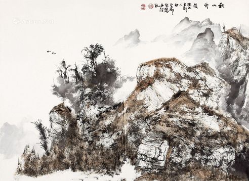 白云乡 秋山雨后