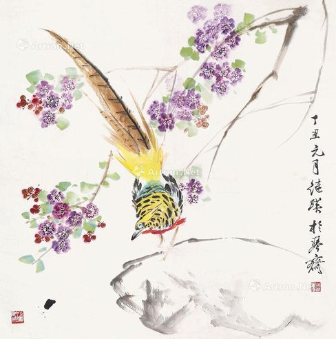 刘继瑛 花鸟