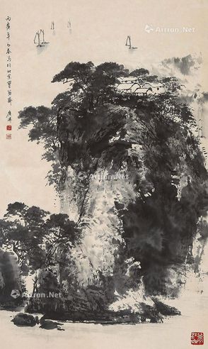 冯广溥 山水