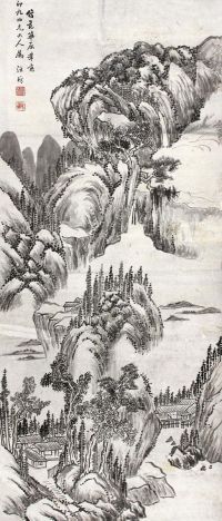 汪昉 山水