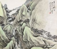 杨伯润 山水