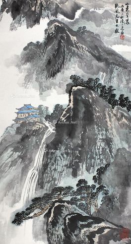 陆一飞 山水