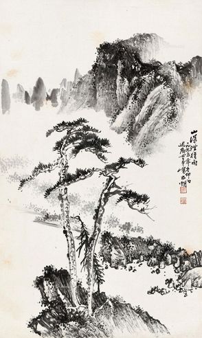 刘昌潮 山水